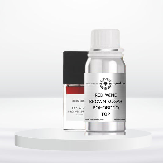 2057- RED WINE BROWN SUGAR BOHOBOCO TOP